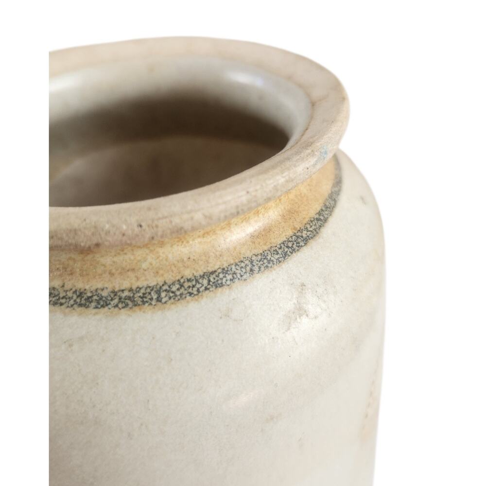 RARE Vtg Dr. Brophy's Word Jar '81 AFTERNOON DELIGHTS Ceramic Cork Clay Beige - Picture 10 of 15
